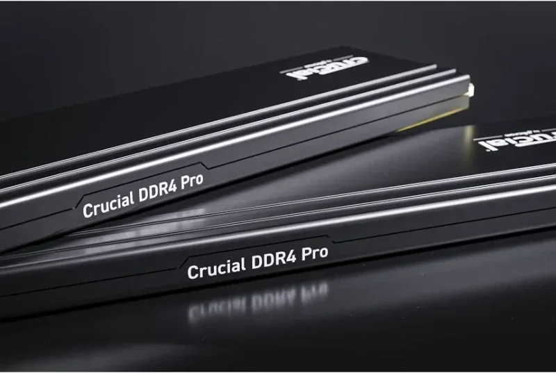 Crucial 32 Go Kit 2x16Go DDR4 3200 MHz - vue 4
