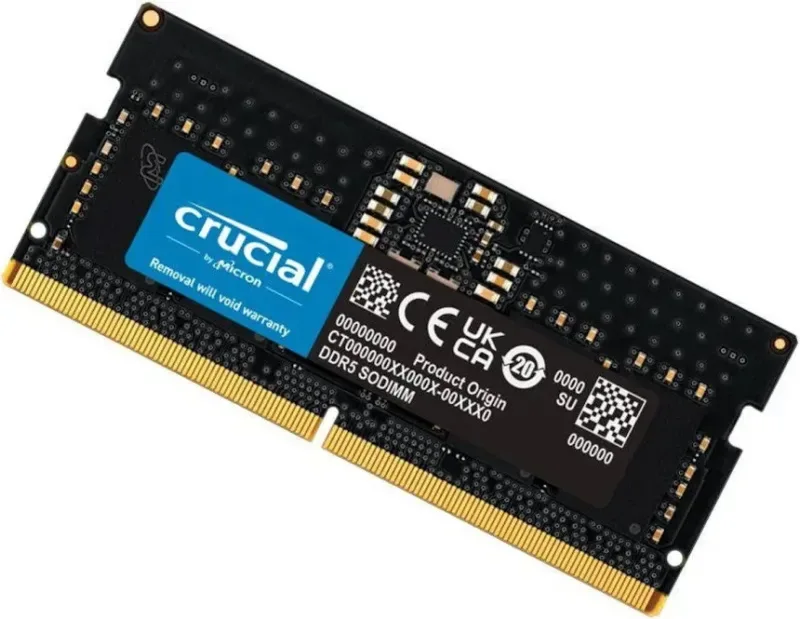Crucial 32 Go Kit 2x16Go DDR5 5600 MHz - vue 2