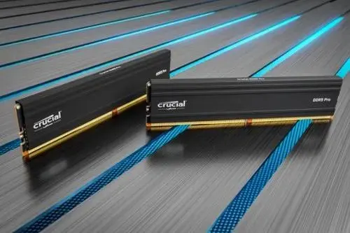 Crucial 32 Go Kit 2x16Go DDR5 5600 MHz - vue 3