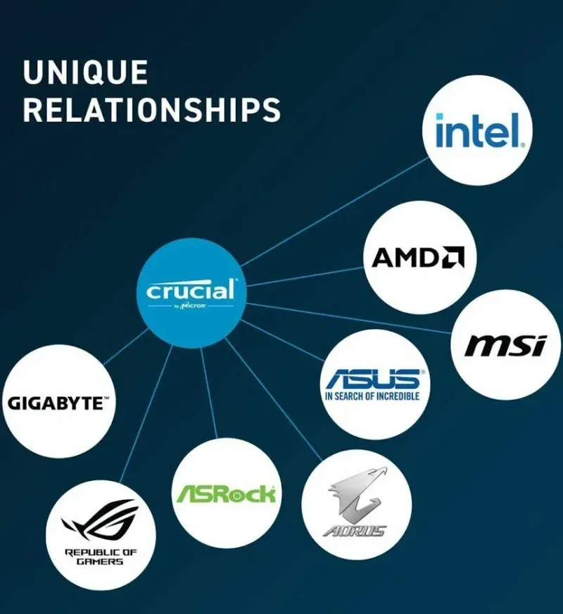 Crucial 8 Go DDR5 5600 MHz - vue 3