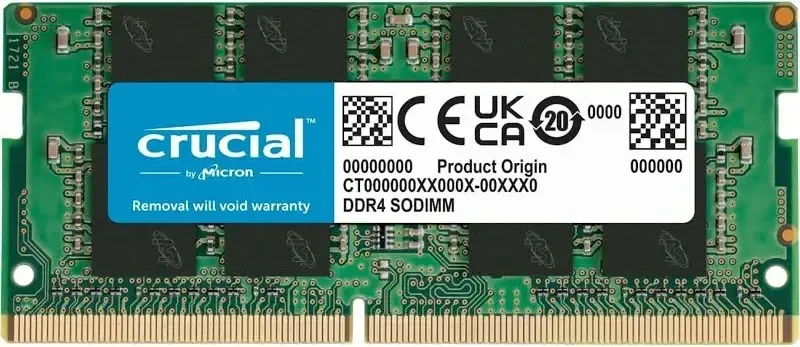 Crucial CB8GS3200 8 Go DDR4 3200 MHz - vue 2