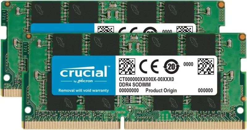 Crucial CT2K32G4SFD832A 64 Go Kit 2x32Go DDR4 3200 MHz - vue 3