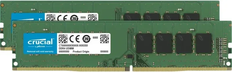 Crucial DDR4 16 Go Kit 2x8Go 3200 MHz - vue 2