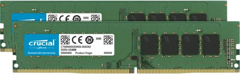 Crucial DDR4 64 Go Kit 2x32Go 3200 MHz - vue 2
