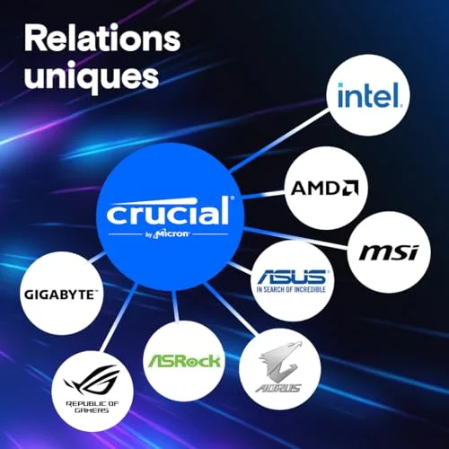 Crucial Pro 128 Go Kit 2x64Go DDR5 5600 MHz - vue 3