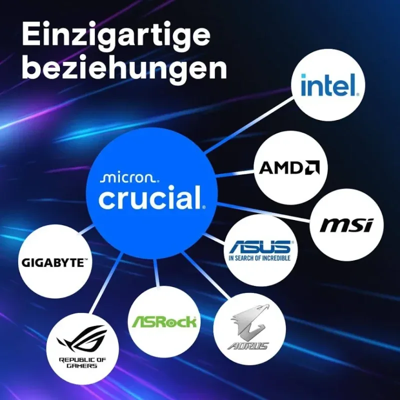 Crucial Pro 16 Go DDR5 6000 MHz - vue 3
