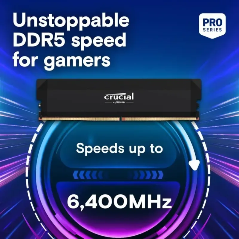 Crucial Pro 32 Go DDR5 6400 MHz - vue 4