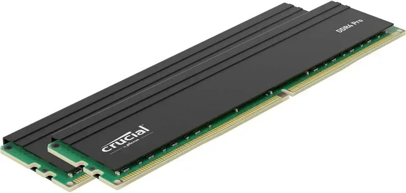 Crucial Pro 64 Go Kit 2x32Go DDR4 3200 MHz - vue 2