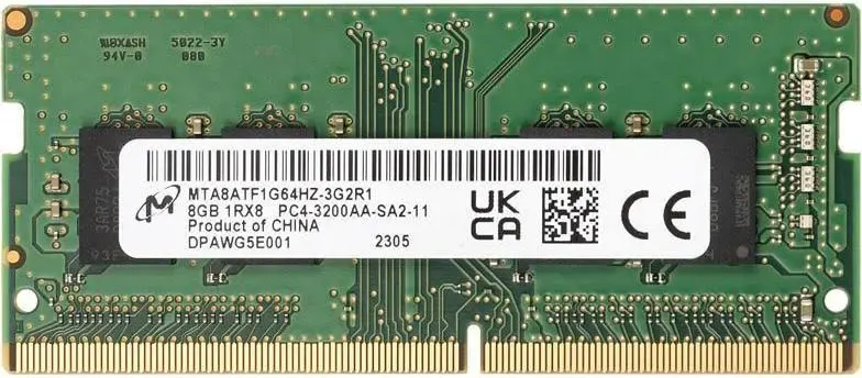 Crucial SO-DIMM 8 Go DDR4 3200 MHz - vue 2