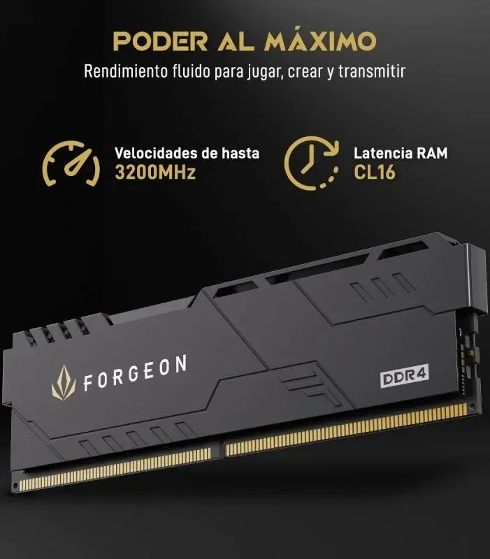 Forgeon Cyclone PLUS V2 16 Go Kit 2x8Go DDR4 3200 MHz - vue 4