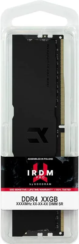 Goodram IRDM Deep Black 64 Go Kit 2x32Go DDR4 3600 MHz - vue 3