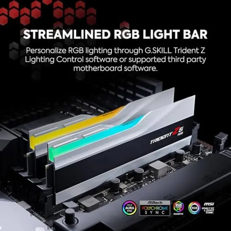 G.Skill 32 Go Kit 2x16Go DDR5 6800 MHz - vue 5