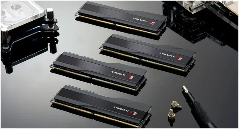 G.Skill 32 Go Kit 2x16Go DDR5 7200 MHz - vue 3