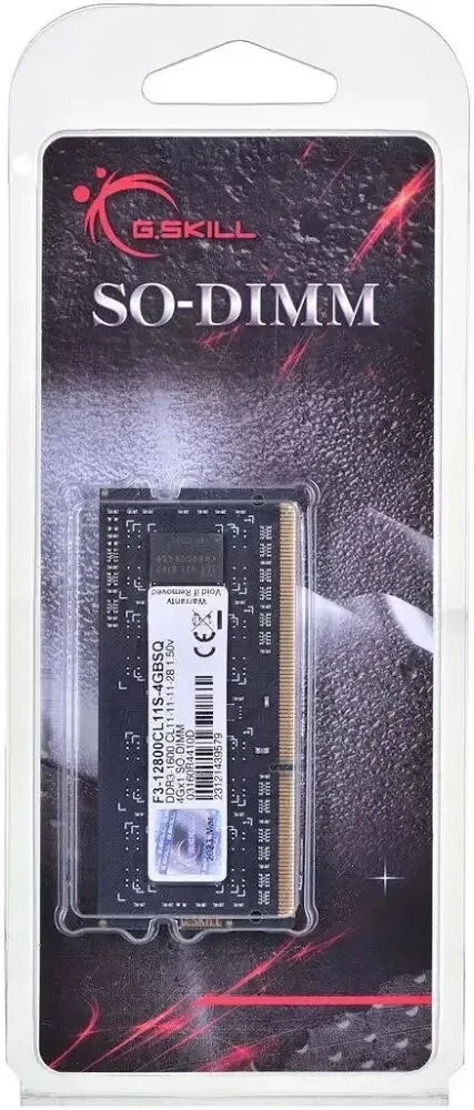 G.Skill 4 Go DDR3 1600 MHz - vue 4