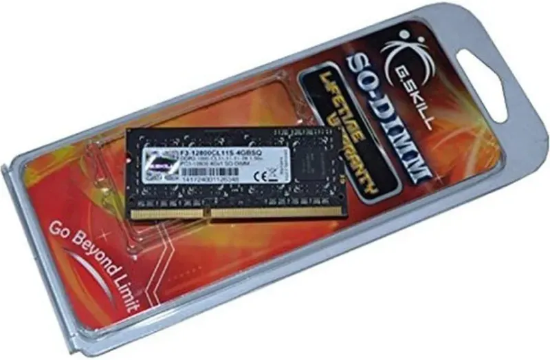 G.Skill 4 Go DDR3 1600 MHz - vue 5