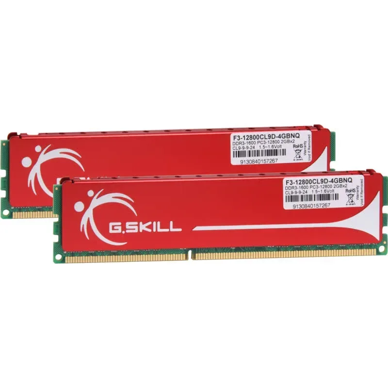 G.Skill 4 Go Kit 2x2Go DDR3 1600 MHz
