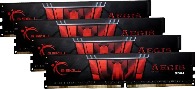 G.Skill 64 Go Kit 4x16Go DDR4 3200 MHz - vue 5