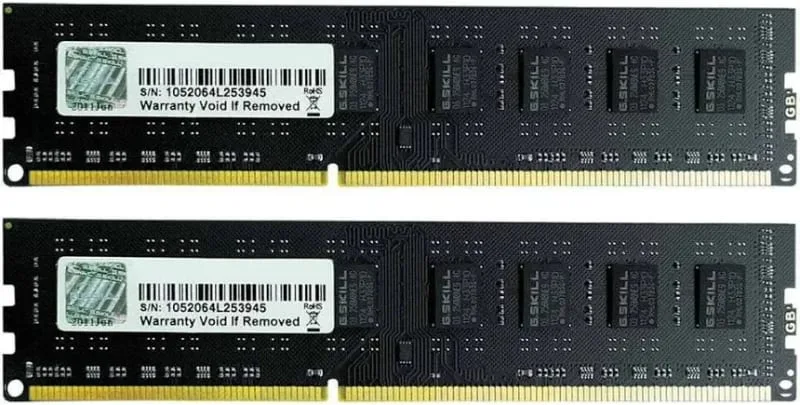 G.Skill 8 Go Kit 2x4Go DDR3 1333 MHz - vue 3