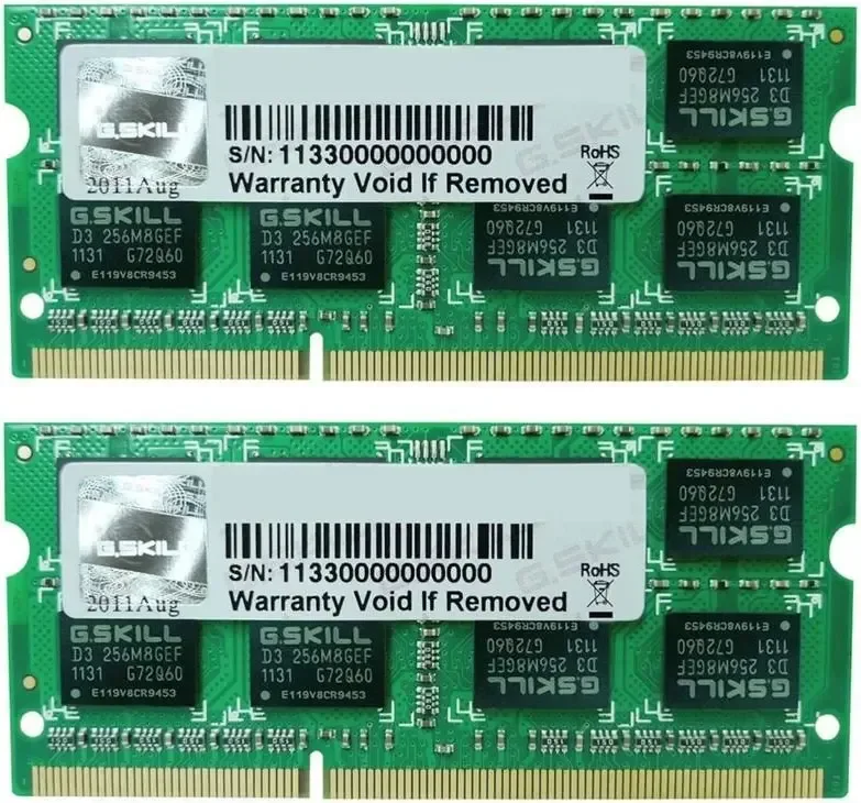 G.Skill 8 Go Kit 2x4Go DDR3 1600 MHz