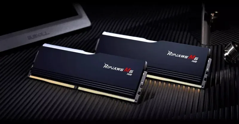 G.Skill 96 Go Kit 2x48Go DDR5 5200 MHz - vue 3