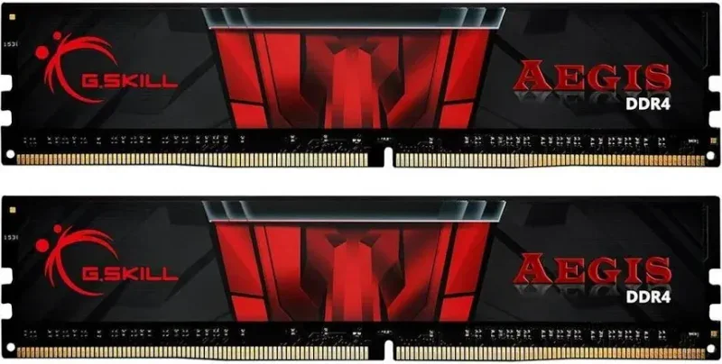 G.Skill Aegis 16 Go Kit 2x8Go DDR4 2400 MHz - vue 2