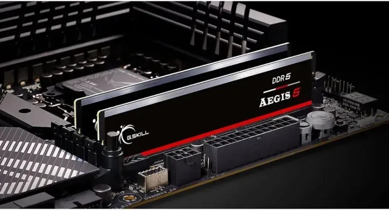 G.Skill Aegis 32 Go Kit 2x16Go DDR5 5600 MHz - vue 3