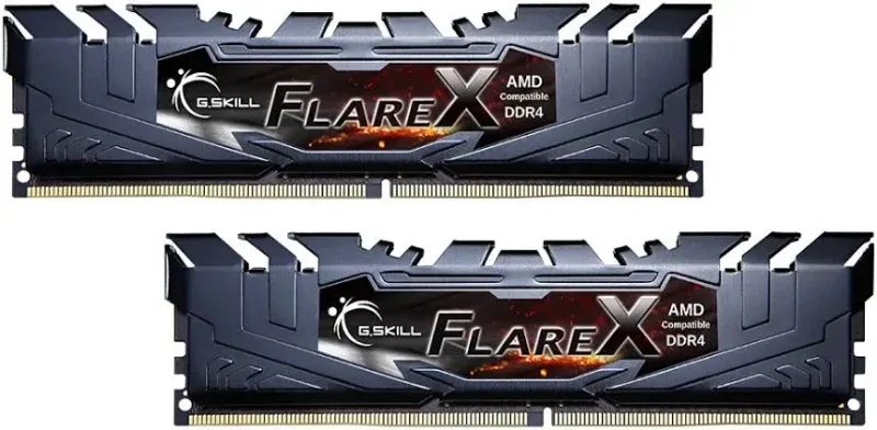 G.Skill Flare X 32 Go Kit 4x8Go DDR4 3200 MHz - vue 3
