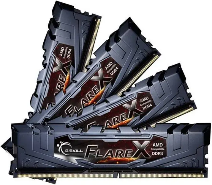 G.Skill Flare X 64 Go Kit 4x16Go DDR4 3200 MHz - vue 2