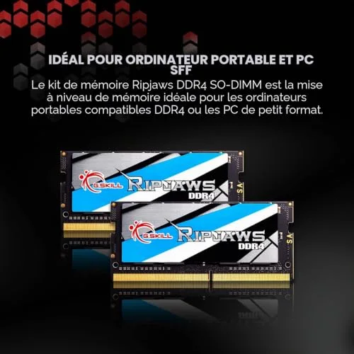 G.Skill Ripjaws 16 Go Kit 2x8Go DDR4 2666 MHz - vue 3