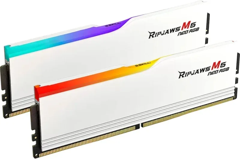 G.Skill Ripjaws M5 Neo RGB 64 Go Kit 2x32Go DDR5 6000 MHz - vue 2