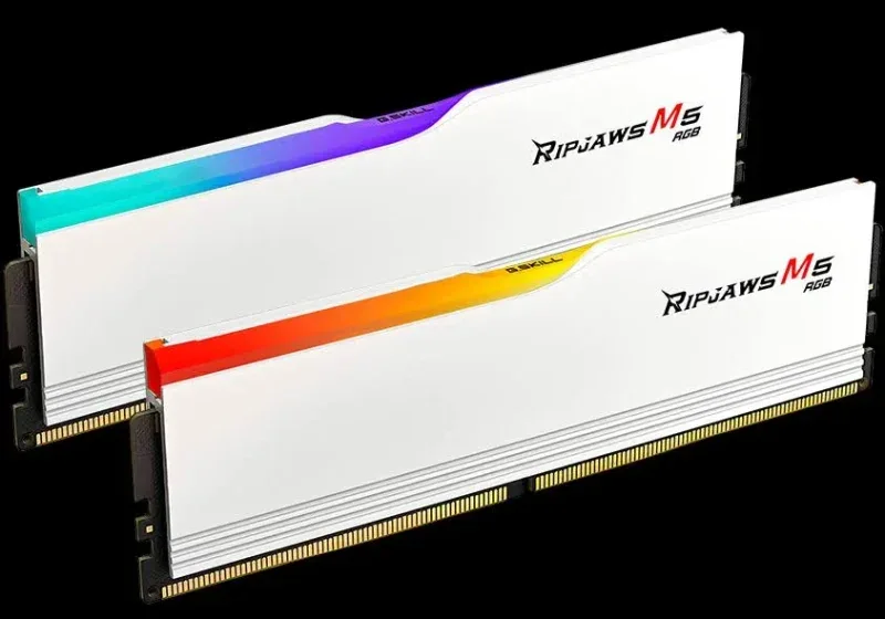 G.Skill Ripjaws M5 RGB 48 Go Kit 2x24Go DDR5 5200 MHz - vue 4