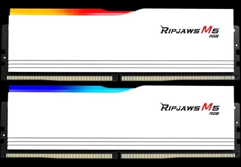 G.Skill Ripjaws M5 RGB 48 Go Kit 2x24Go DDR5 5200 MHz - vue 5