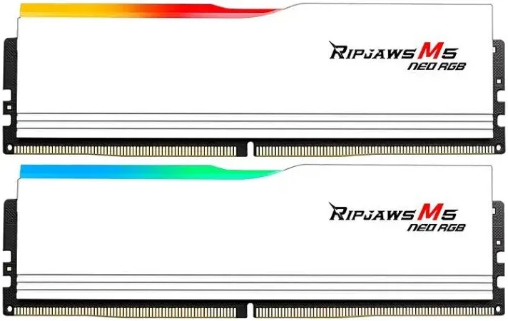 G.Skill Ripjaws M5 RGB 64 Go Kit 2x32Go DDR5 6000 MHz - vue 2