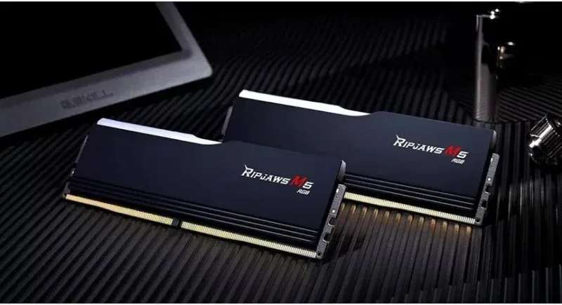 G.Skill Ripjaws M5 RGB 64 Go Kit 2x32Go DDR5 6000 MHz - vue 2
