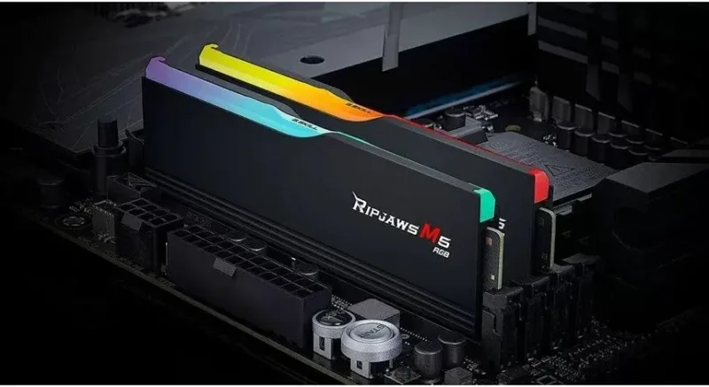 G.Skill Ripjaws M5 RGB 64 Go Kit 2x32Go DDR5 6000 MHz - vue 3
