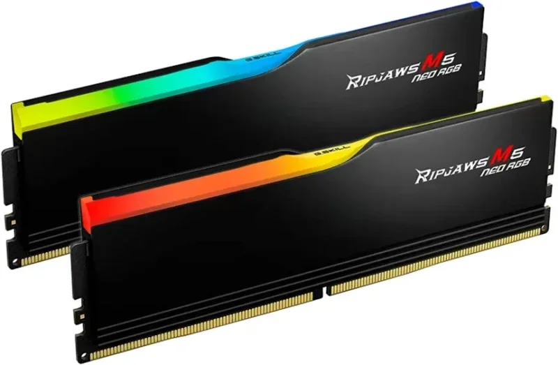 G.Skill Ripjaws M5 RGB 64 Go Kit 2x32Go DDR5 6000 MHz - vue 2