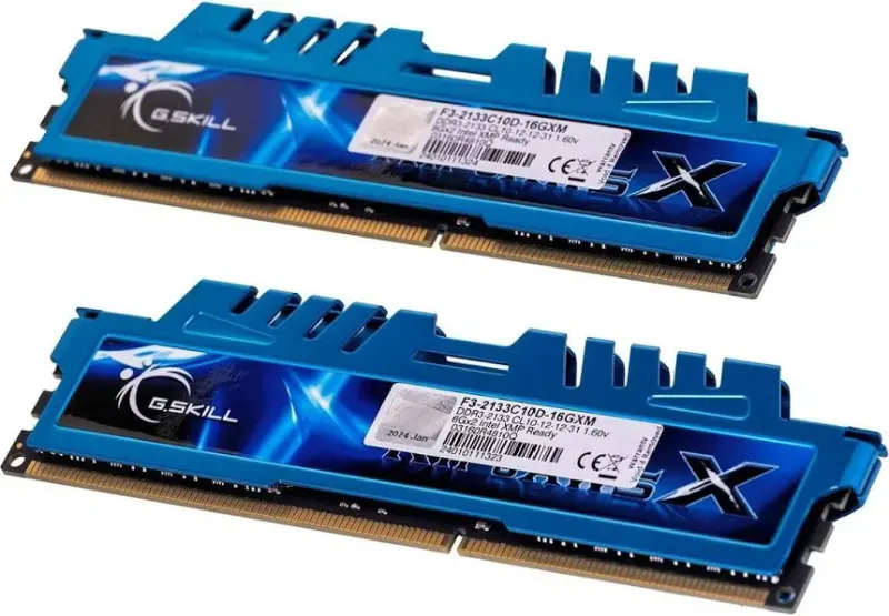 G.Skill RipjawsX 16 Go Kit 2x8Go DDR3 2133 MHz - vue 2