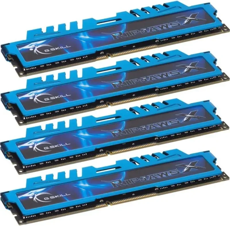 G.Skill Trident 32 Go Kit 4x8Go DDR3 1600 MHz - vue 4