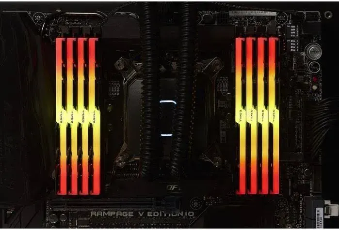 G.Skill Trident Z 32 Go Kit 2x16Go DDR4 3600 MHz RGB - vue 5