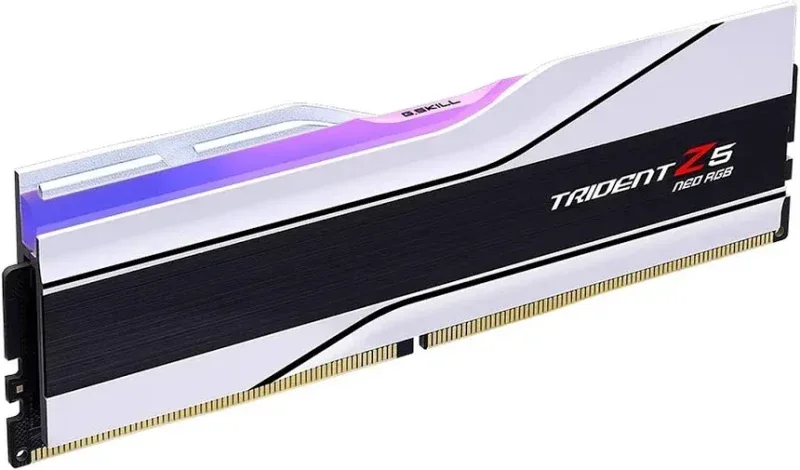 G.Skill Trident Z Neo 32 Go Kit 2x16Go DDR5 6000 MHz RGB - vue 3
