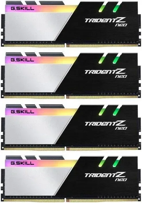 G.Skill Trident Z Neo 32 Go Kit 4x8Go DDR4 3600 MHz - vue 4