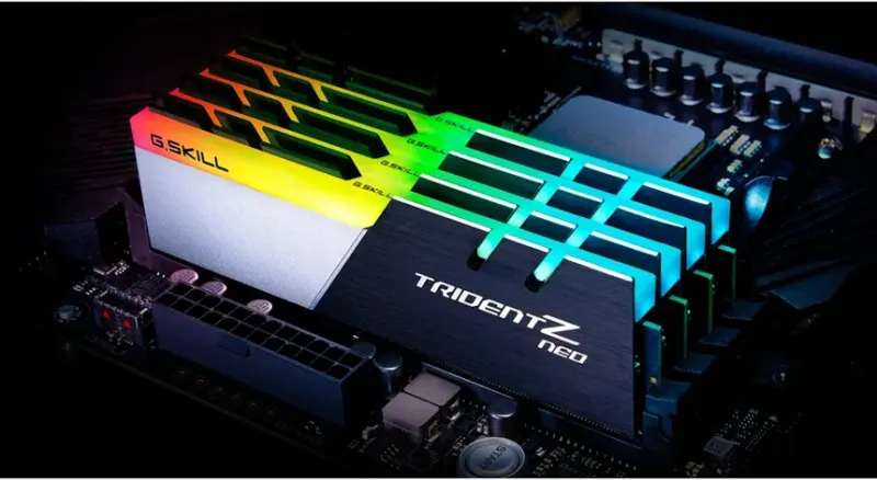 G.Skill Trident Z Neo 32 Go Kit 4x8Go DDR4 3600 MHz - vue 5