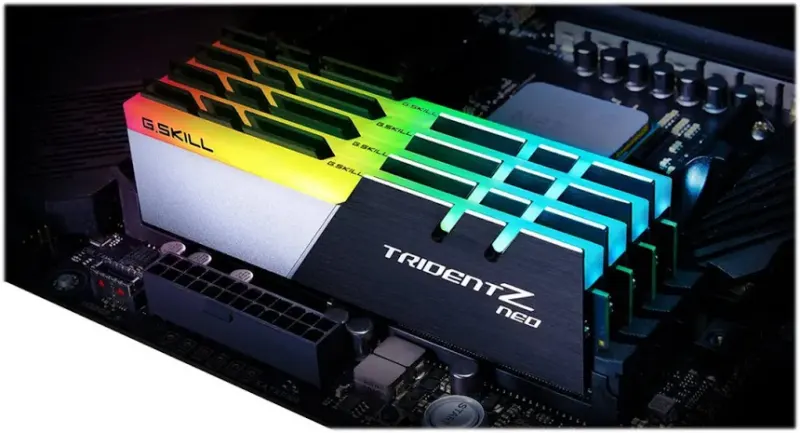 G.Skill Trident Z Neo 64 Go Kit 4x16Go DDR4 3200 MHz - vue 2
