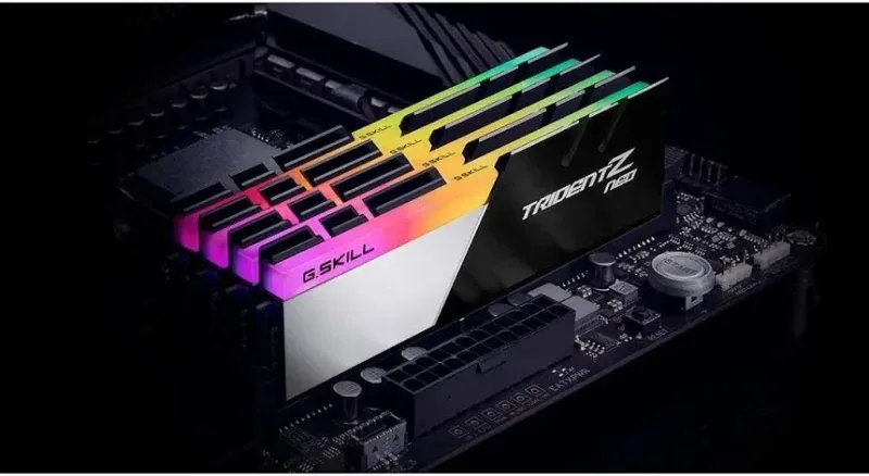 G.Skill Trident Z Neo 64 Go Kit 4x16Go DDR4 3200 MHz - vue 3