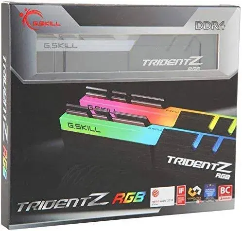 G.Skill Trident Z RGB 16 Go Kit 2x8Go DDR4 3000 MHz - vue 2