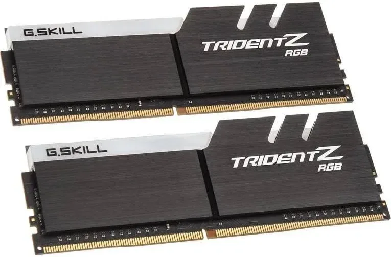 G.Skill Trident Z RGB 16 Go Kit 2x8Go DDR4 3200 MHz - vue 3