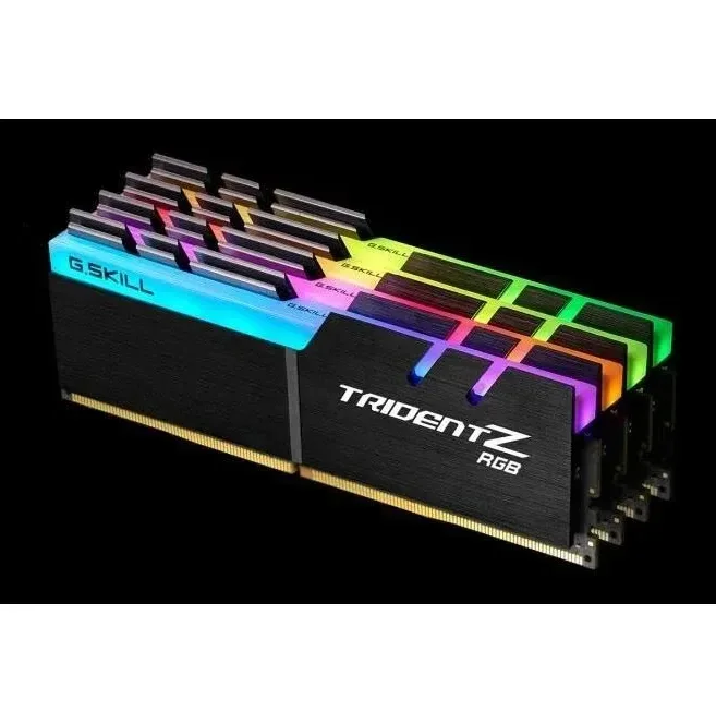 G.Skill Trident Z RGB 32 Go Kit 4x8Go DDR4 3200 MHz - vue 4