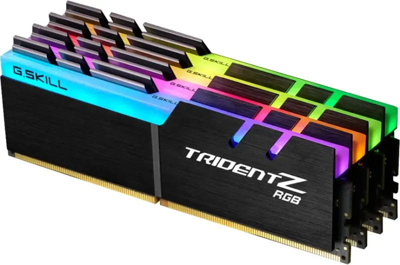 G.Skill Trident Z RGB 32 Go Kit 4x8Go DDR4 3600 MHz - vue 2