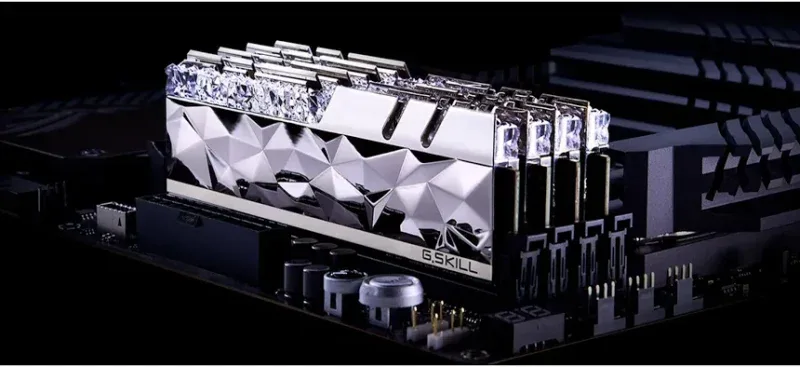 G.Skill Trident Z Royal 64 Go Kit 4x16Go DDR4 3600 MHz - vue 4