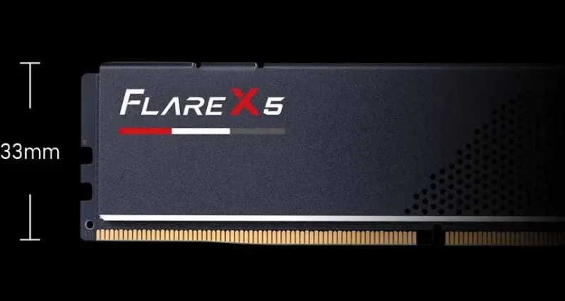 G.Skill Trident Z5 64 Go Kit 2x32Go DDR5 6000 MHz - vue 5